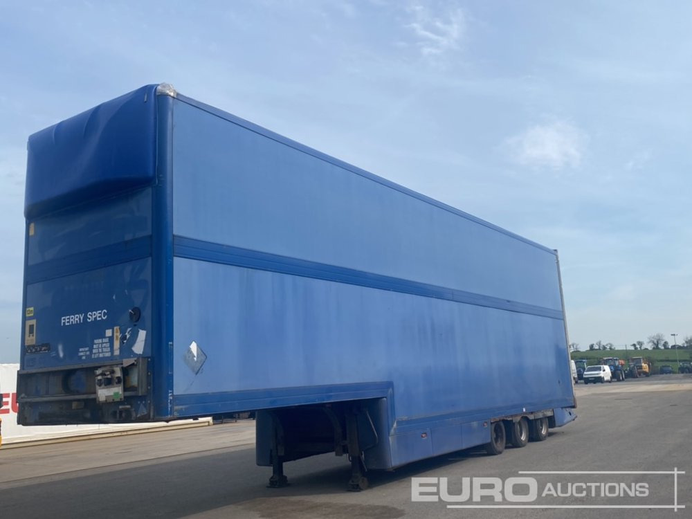 SDC 45' Tri Axle Double Deck Trailer, BPW Axles - Furgoonpoolhaagis: pilt 1 SDC 45' Tri Axle Double Deck Trailer, BPW Axles - Furgoonpoolhaagis: pilt 1