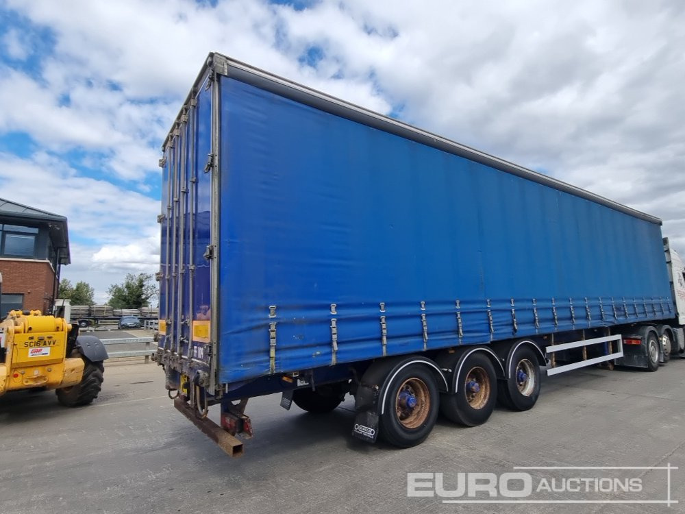 SDC Trailer Tri Axle Curtainsider Trailer - Tentpoolhaagis: pilt 5 SDC Trailer Tri Axle Curtainsider Trailer - Tentpoolhaagis: pilt 5