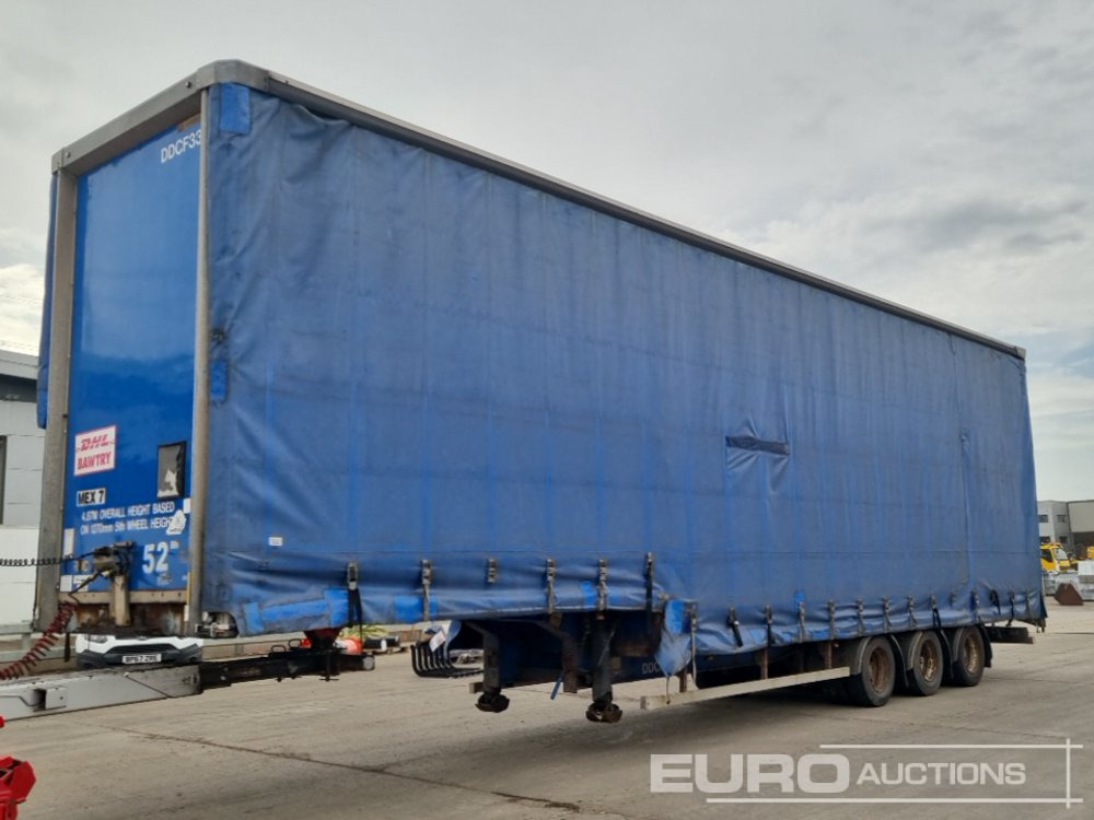 SDC Trailer Tri Axle Double Decker Curtainsider Trailer - Tentpoolhaagis: pilt 1 SDC Trailer Tri Axle Double Decker Curtainsider Trailer - Tentpoolhaagis: pilt 1