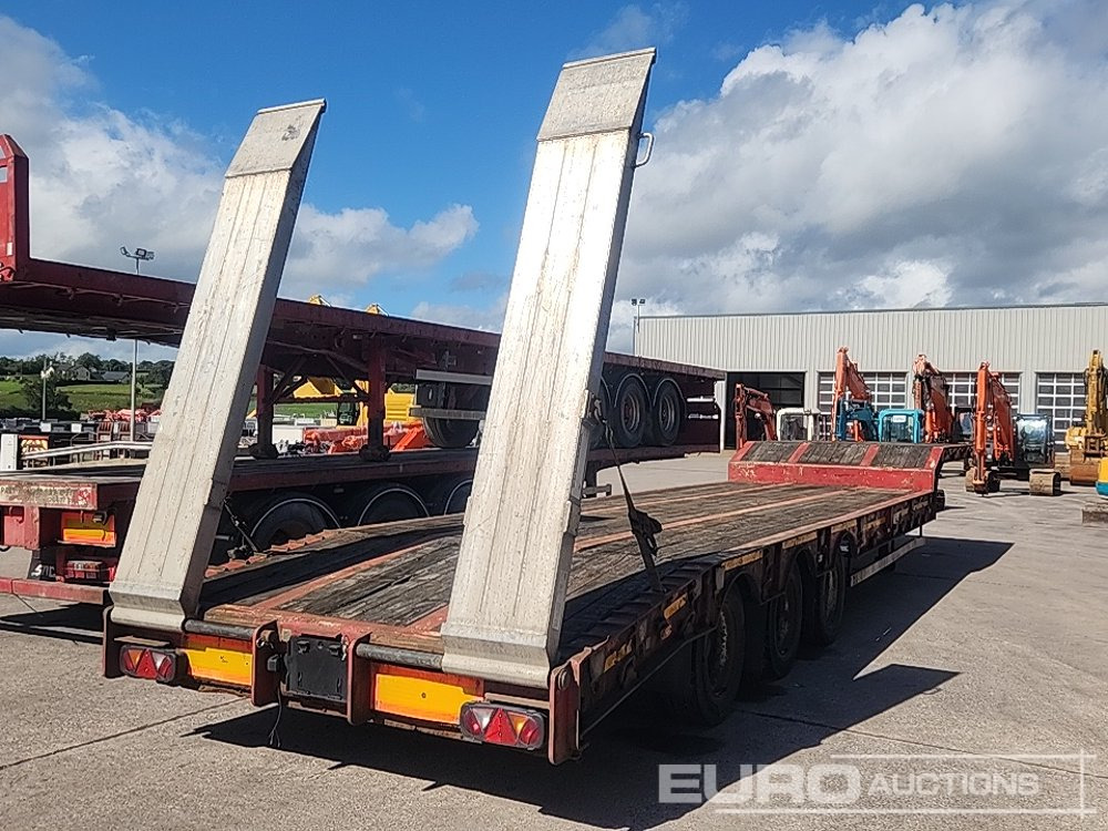 SDC Tri Axle Stepframe Low Loader Trailer, Ramps - Madal platvormpoolhaagis: pilt 3 SDC Tri Axle Stepframe Low Loader Trailer, Ramps - Madal platvormpoolhaagis: pilt 3