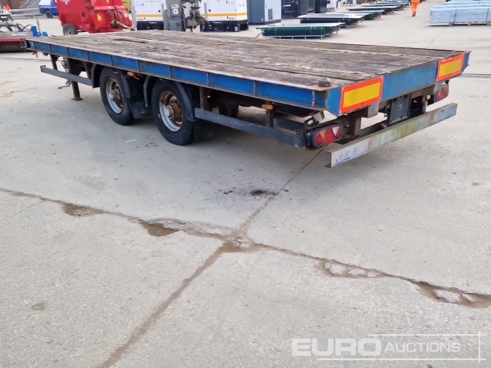 SDC Twin Axle Drag Flat Trailer, Twist & Locks, Air Brakes - Madal platvormpoolhaagis: pilt 5 SDC Twin Axle Drag Flat Trailer, Twist & Locks, Air Brakes - Madal platvormpoolhaagis: pilt 5