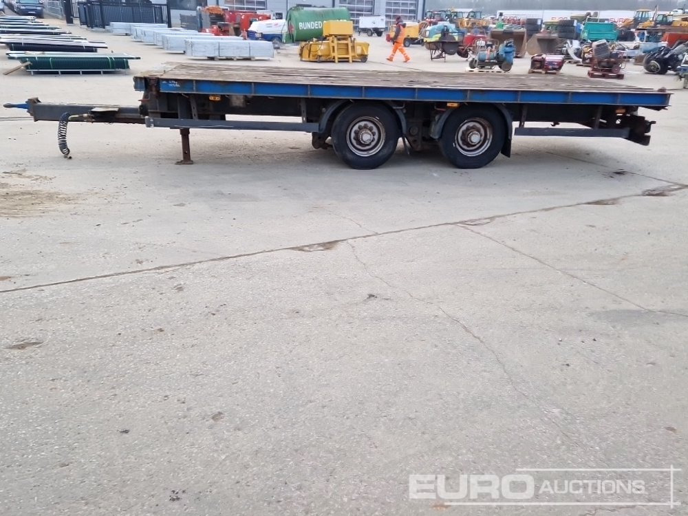 SDC Twin Axle Drag Flat Trailer, Twist & Locks, Air Brakes - Madal platvormpoolhaagis: pilt 4 SDC Twin Axle Drag Flat Trailer, Twist & Locks, Air Brakes - Madal platvormpoolhaagis: pilt 4