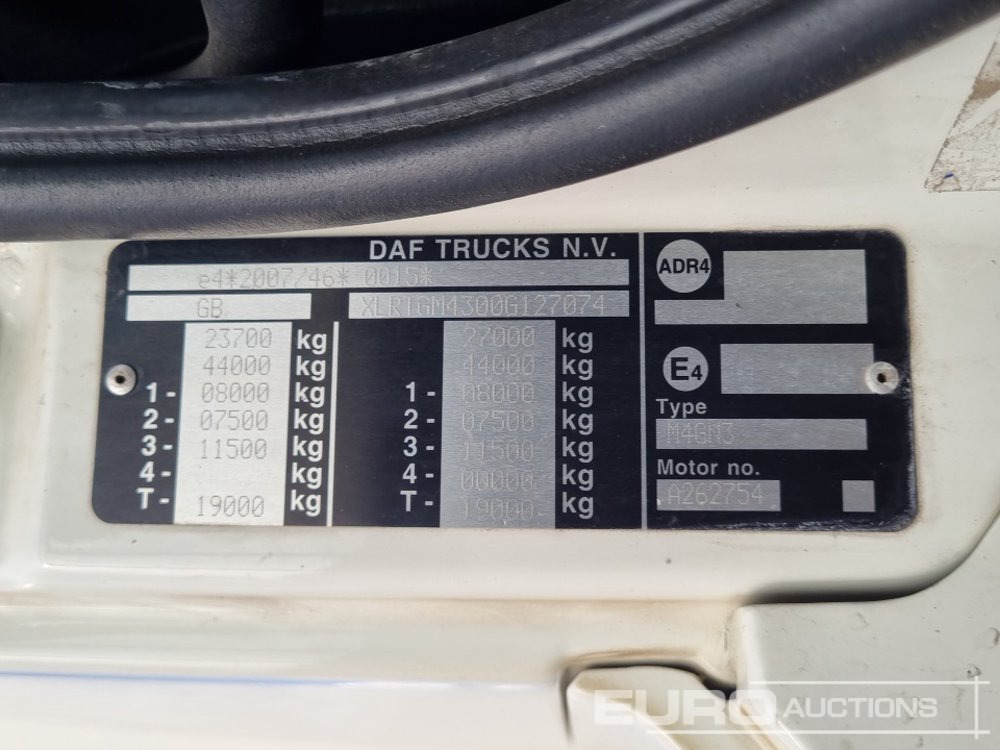 2017 DAF CF460 - Sadulveok: pilt 1 2017 DAF CF460 - Sadulveok: pilt 1