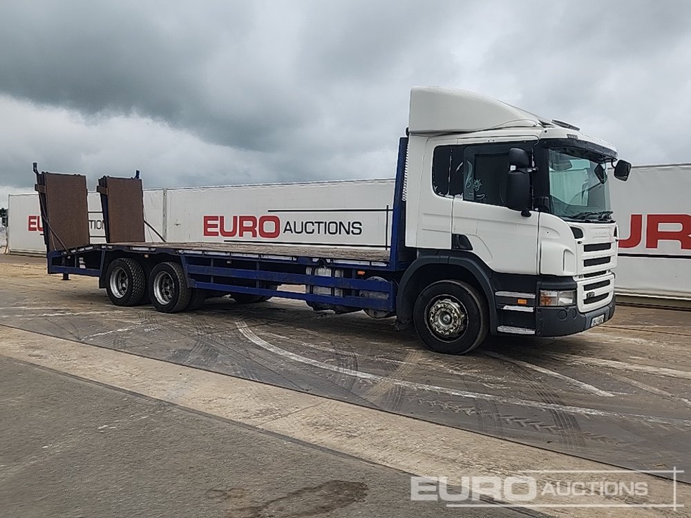 Madelveok/ Platvormveok transporditavad ained rasketehnika Scania P320: pilt 7