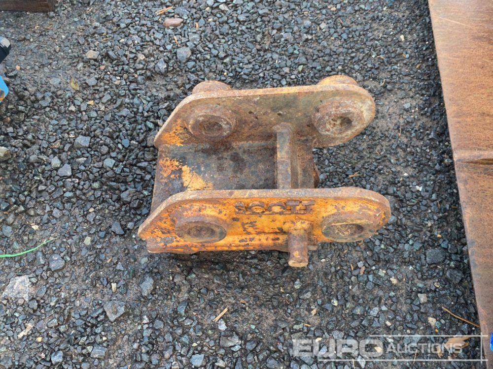 Scott Quick Hitch to suit Mini Excavator - Kopp: pilt 2 Scott Quick Hitch to suit Mini Excavator - Kopp: pilt 2
