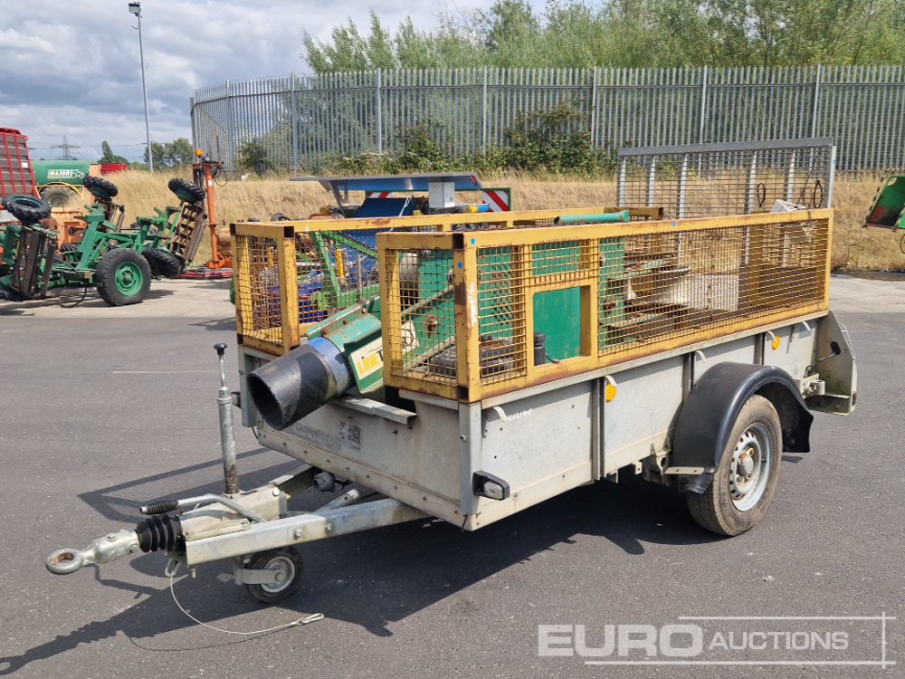 Single Axle Line Tamer Cable Puller, Honda Engine - Vints: pilt 1 Single Axle Line Tamer Cable Puller, Honda Engine - Vints: pilt 1