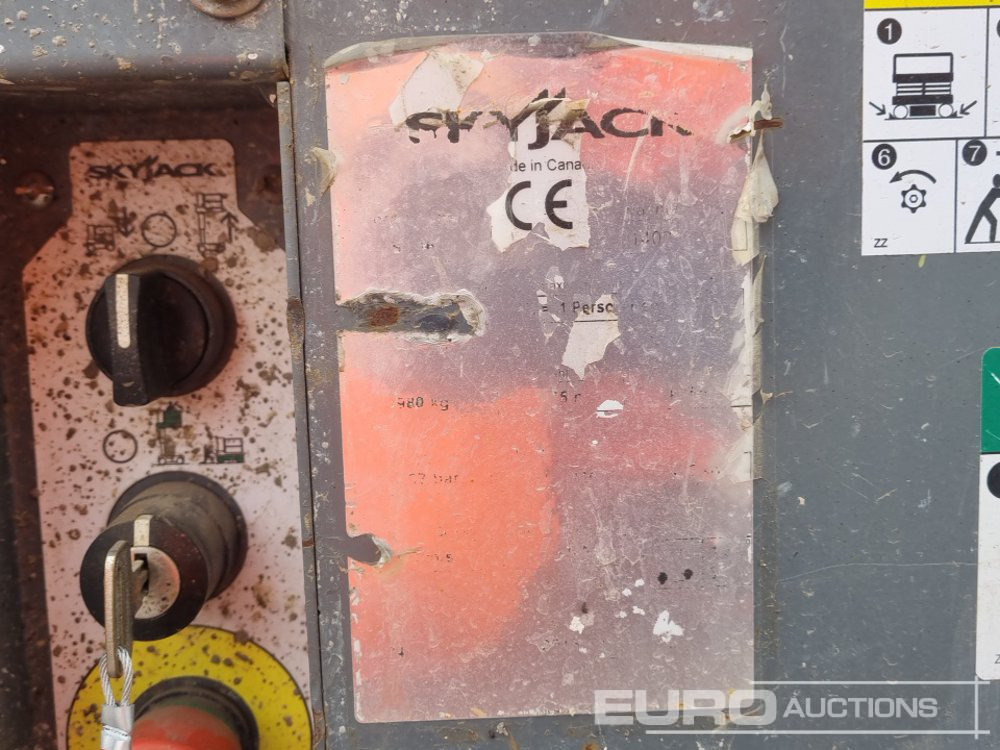 Platvorm SkyJack SJ16
SJ16: pilt 23