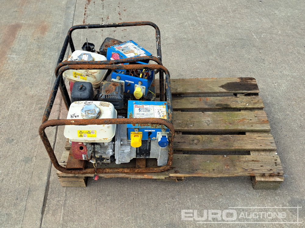 Stephill 2.7Kva Petrol Generator, Honda Engine (2 of) (Spares) - Generaatorikomplekt: pilt 2 Stephill 2.7Kva Petrol Generator, Honda Engine (2 of) (Spares) - Generaatorikomplekt: pilt 2
