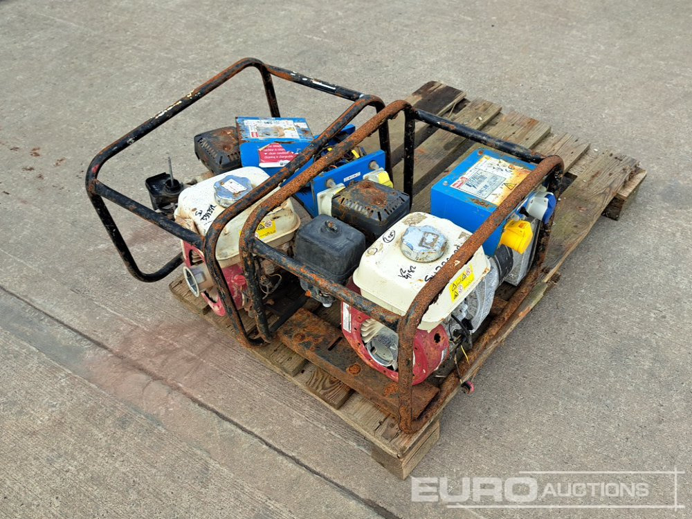 Stephill 2.7Kva Petrol Generator, Honda Engine (2 of) (Spares) - Generaatorikomplekt: pilt 1 Stephill 2.7Kva Petrol Generator, Honda Engine (2 of) (Spares) - Generaatorikomplekt: pilt 1