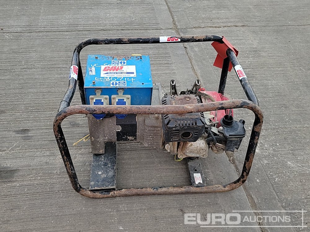 Stephill Petrol Generator, Honda Engine (Spares) - Generaatorikomplekt: pilt 2 Stephill Petrol Generator, Honda Engine (Spares) - Generaatorikomplekt: pilt 2