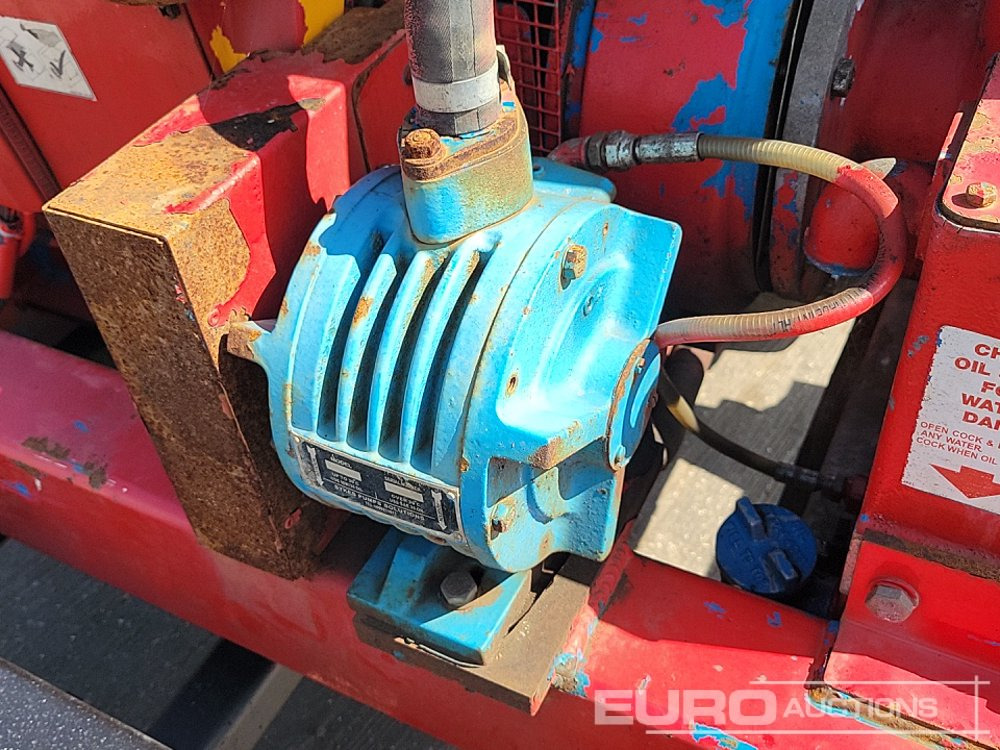 Veepump Sykes Single Axle 4" Water Pump, Diesel Engine: pilt 13