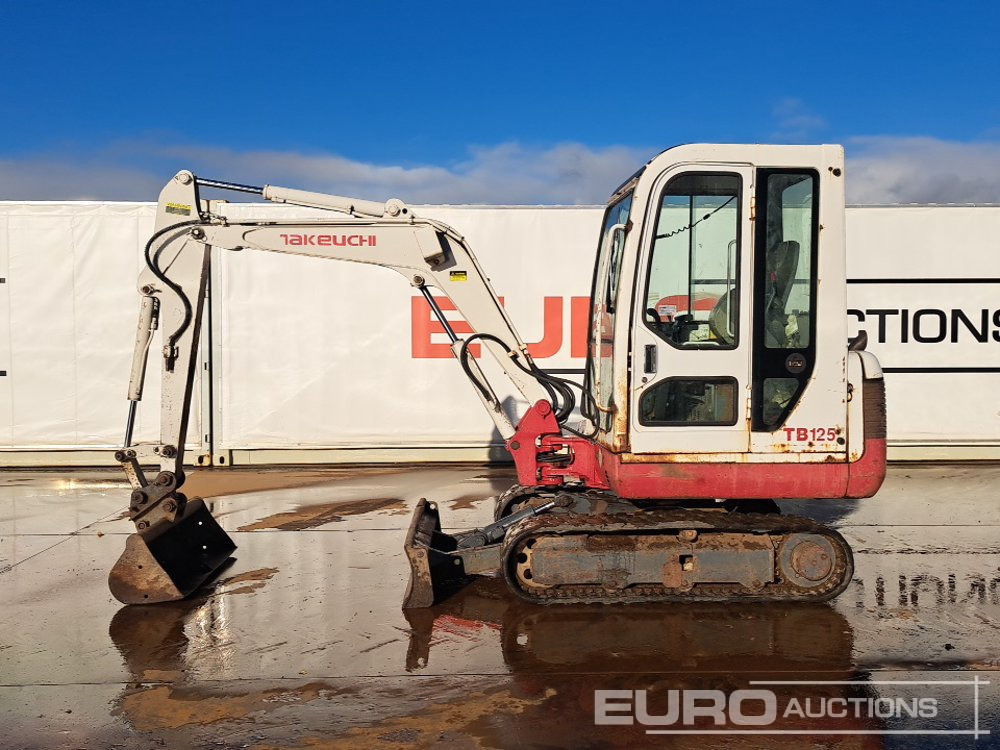 Takeuchi TB125 - Miniekskavaator: pilt 2 Takeuchi TB125 - Miniekskavaator: pilt 2