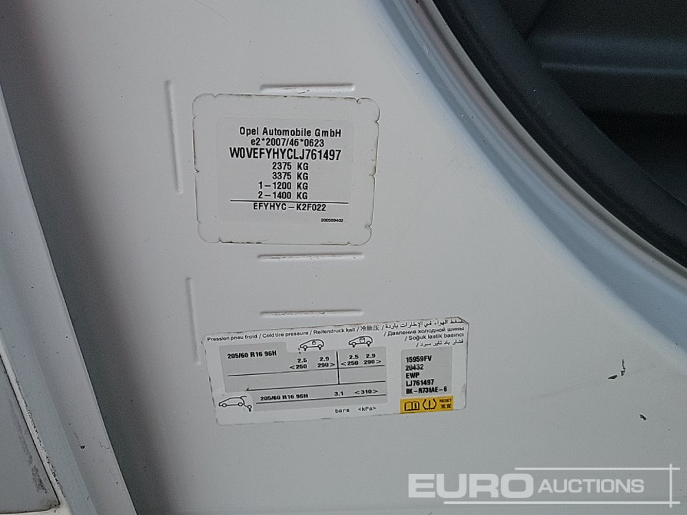 Tarbesõiduk 2020 Vauxhall Combo: pilt 42 Tarbesõiduk 2020 Vauxhall Combo: pilt 42