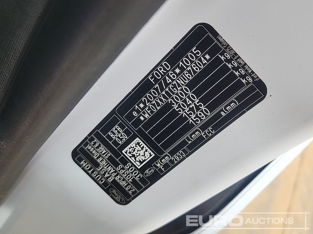 Tarbesõiduk 2022 Ford Transit Custom 300: pilt 33