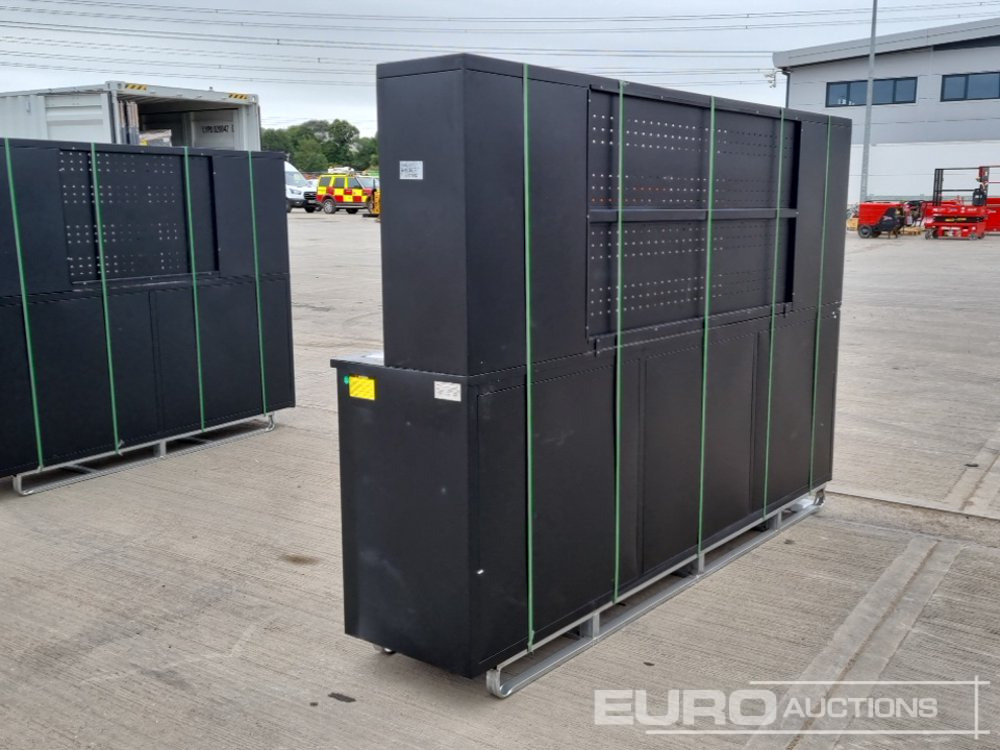 Unused 2025 10' Work Bench, 30 Drawers, 2 Cabinets - Ehitusseade: pilt 3 Unused 2025 10' Work Bench, 30 Drawers, 2 Cabinets - Ehitusseade: pilt 3