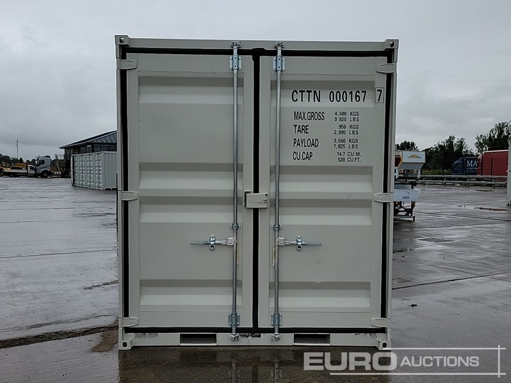 Merekonteiner Unused 2025 10' x 8' Container, Door, Window (Cannot Be Reconsigned): pilt 8