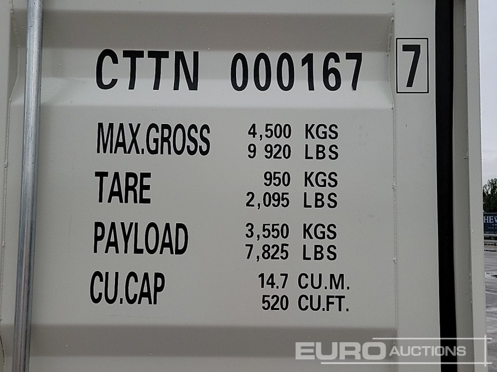 Merekonteiner Unused 2025 10' x 8' Container, Door, Window (Cannot Be Reconsigned): pilt 18