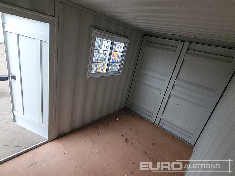 Merekonteiner Unused 2025 12' x 7' Container, 1 Door, 1 Window, 1 End Door (Cannot Be Reconsigned): pilt 14