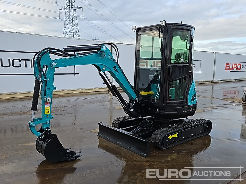 Unused 2025 JPC HT25 - Miniekskavaator: pilt 1 Unused 2025 JPC HT25 - Miniekskavaator: pilt 1