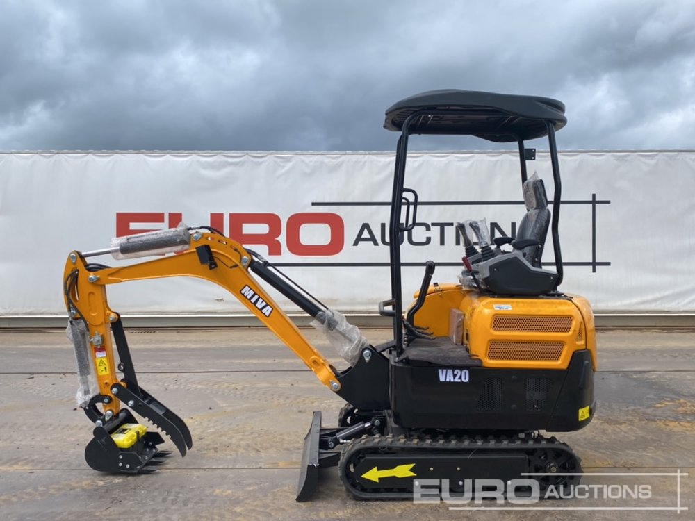 Unused 2025 Miva VA20L - Miniekskavaator: pilt 2 Unused 2025 Miva VA20L - Miniekskavaator: pilt 2