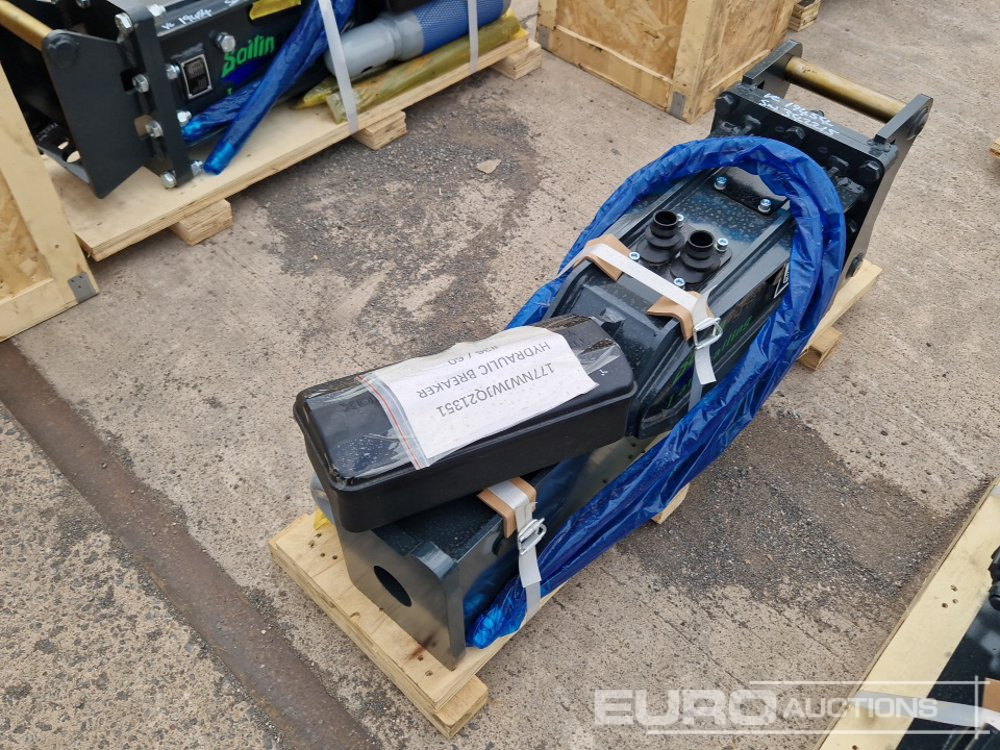 Unused 2025 Sailing 53 Hydraulic Breaker 40mm Pin to suit Mini Excavator - Hüdrauliline haamer: pilt 1 Unused 2025 Sailing 53 Hydraulic Breaker 40mm Pin to suit Mini Excavator - Hüdrauliline haamer: pilt 1