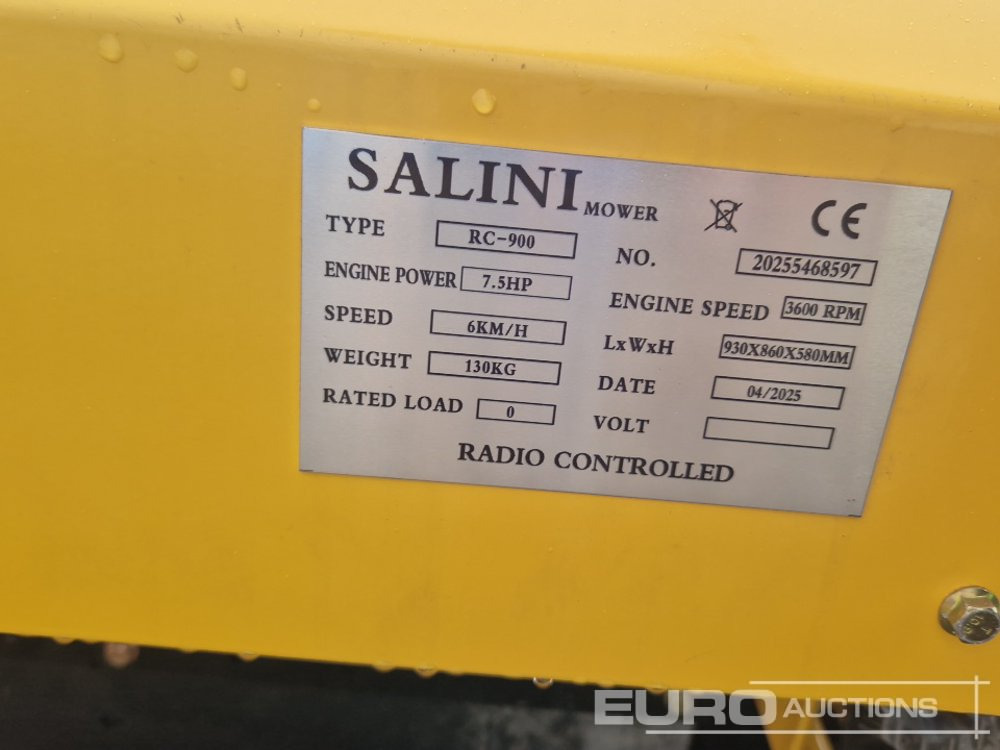 Muruniiduk Unused 2025 Salini RC-900: pilt 13