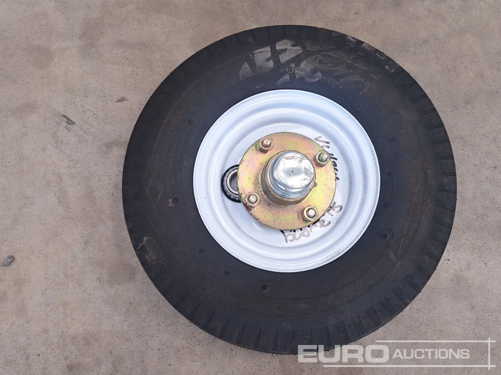 Unused 4.80/4.00-8 Tyre, Rim & Hub - Ehitusseade: pilt 2 Unused 4.80/4.00-8 Tyre, Rim & Hub - Ehitusseade: pilt 2