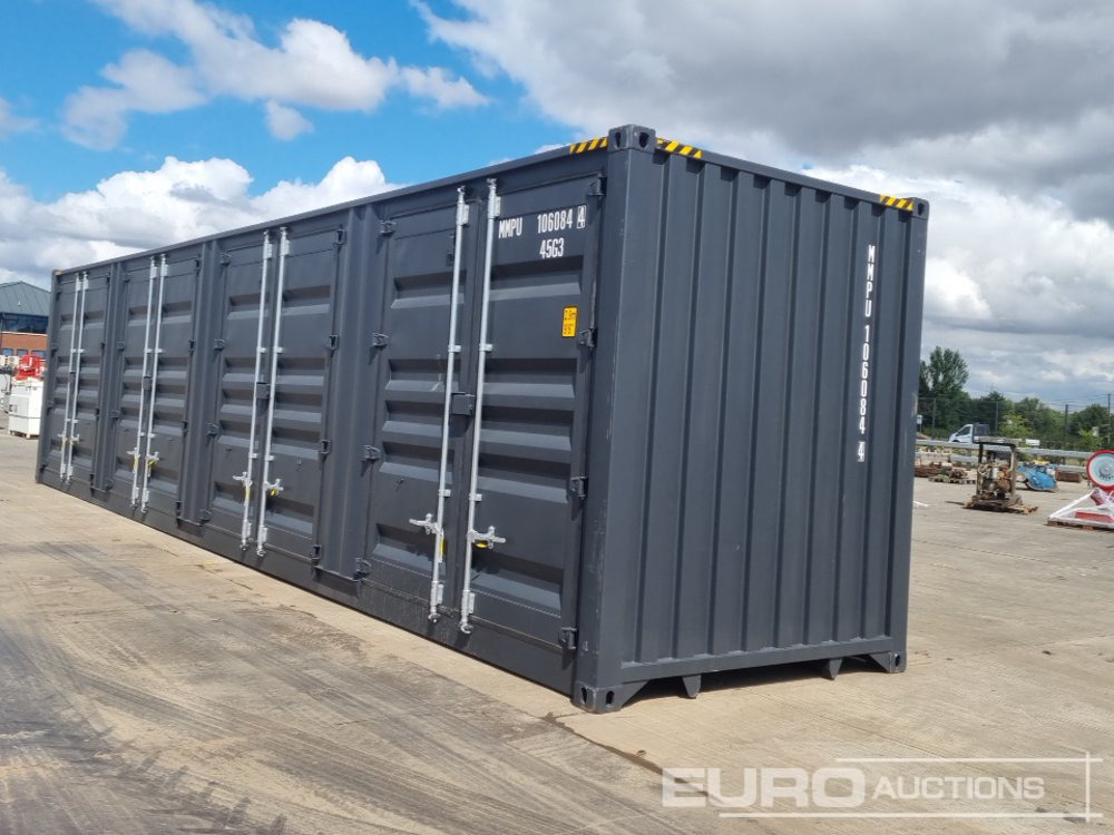 Unused 40' x 8' Container, 4 Side Doors, 1 End Door - Merekonteiner: pilt 3 Unused 40' x 8' Container, 4 Side Doors, 1 End Door - Merekonteiner: pilt 3