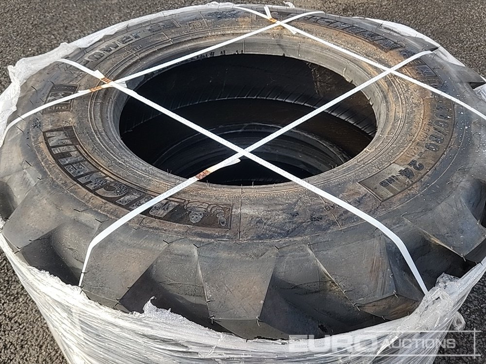 Unused 400/80-24 Michelin Tyres (2 of) - Rehv: pilt 5 Unused 400/80-24 Michelin Tyres (2 of) - Rehv: pilt 5