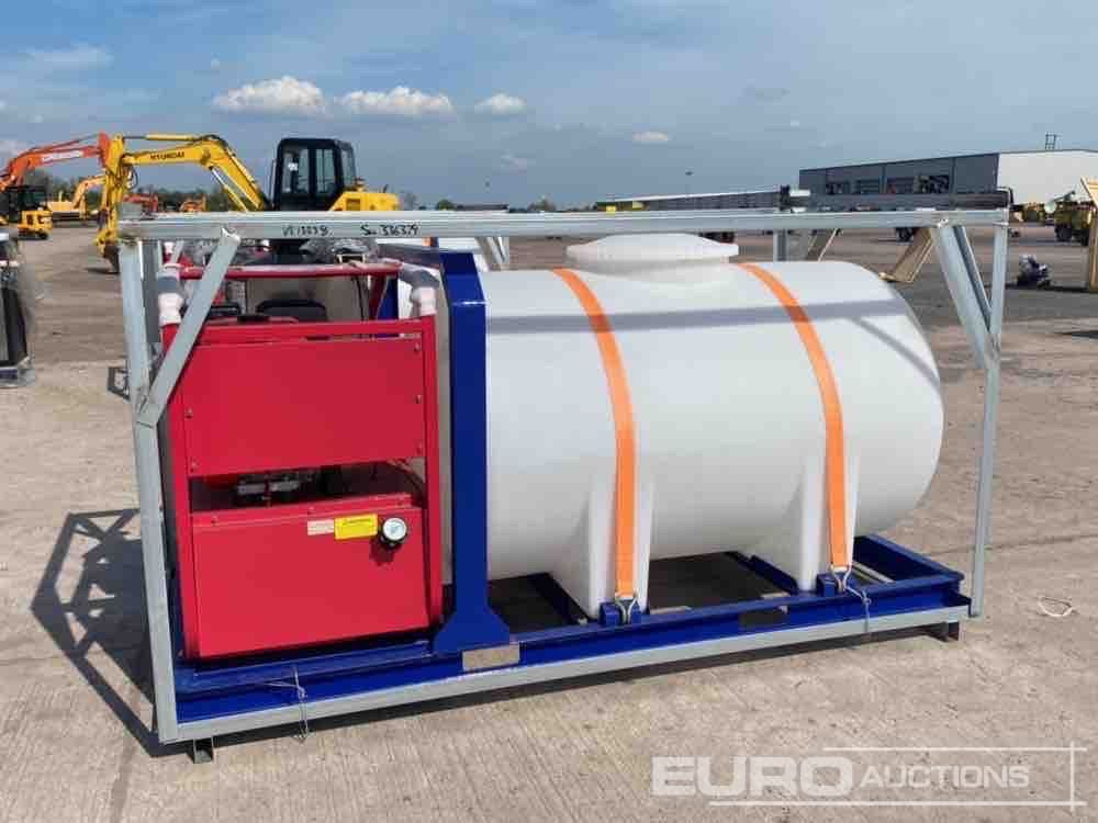 Unused 4000PSI Electric Hot Pressure Washer, 1000L Water Tank - Survepesur: pilt 1 Unused 4000PSI Electric Hot Pressure Washer, 1000L Water Tank - Survepesur: pilt 1