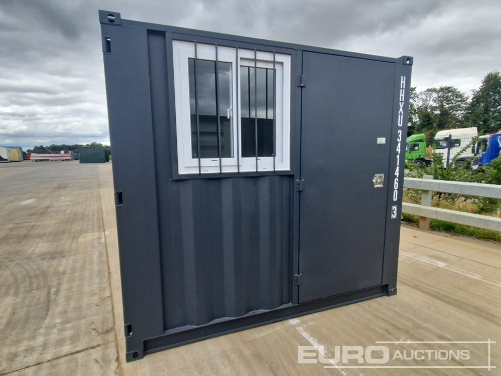 Merekonteiner Unused 9' x 6' Container, 1 End Door, 1 Side Door, Window (Cannot Be Reconsigned): pilt 8