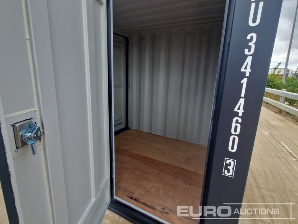 Merekonteiner Unused 9' x 6' Container, 1 End Door, 1 Side Door, Window (Cannot Be Reconsigned): pilt 9