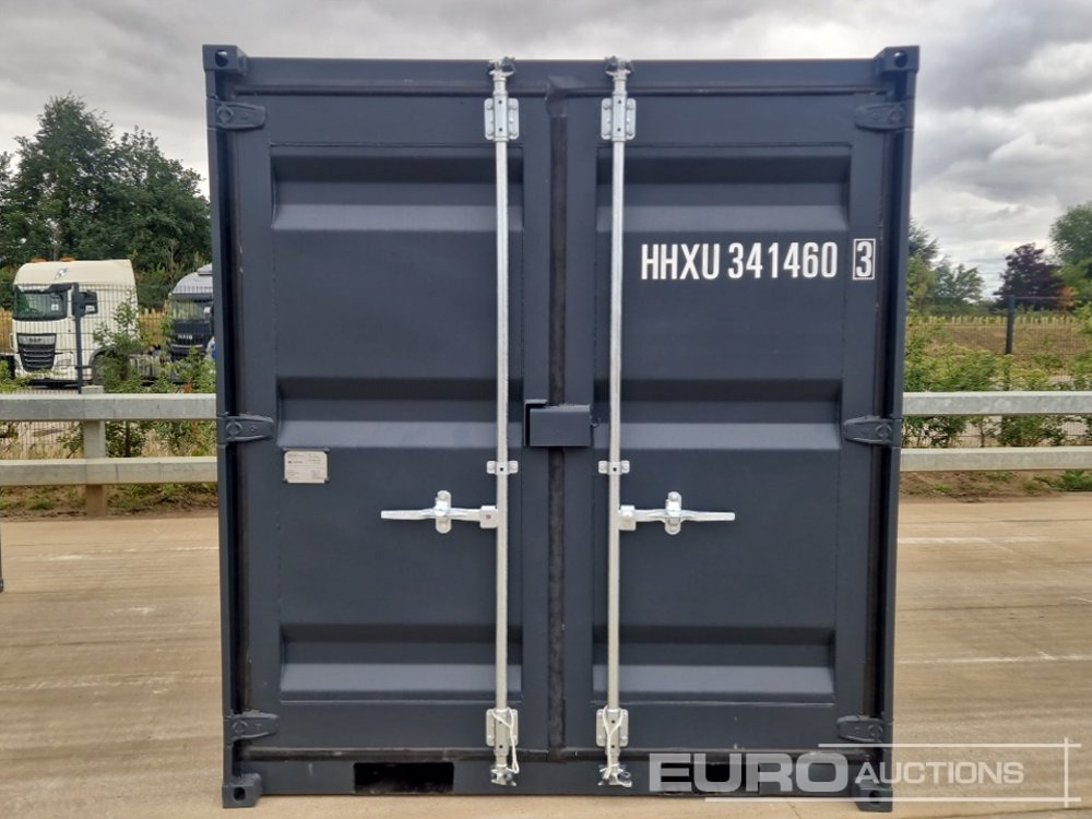 Merekonteiner Unused 9' x 6' Container, 1 End Door, 1 Side Door, Window (Cannot Be Reconsigned): pilt 6