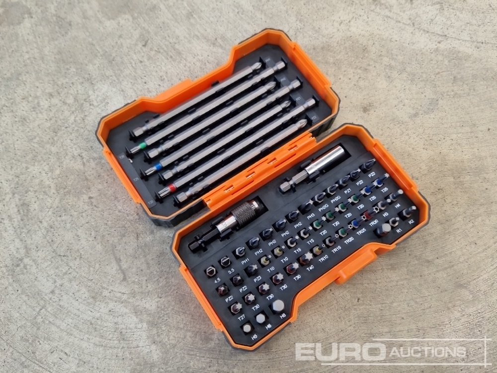 Unused Bahco 54 Piece Impact Bit Set - Garaažiseadmed: pilt 1 Unused Bahco 54 Piece Impact Bit Set - Garaažiseadmed: pilt 1