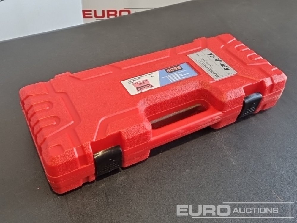 Unused Boss 1/2" 28pc Pneumatic Short Sleeve Socket Set, 3" Connecting Rod, 5" Connecting Rod Universal Joint, 10" Sliding Rod, 10" Bending Rod Adapter 3/4"-1/2" - Garaažiseadmed: pilt 1 Unused Boss 1/2" 28pc Pneumatic Short Sleeve Socket Set, 3" Connecting Rod, 5" Connecting Rod Universal Joint, 10" Sliding Rod, 10" Bending Rod Adapter 3/4"-1/2" - Garaažiseadmed: pilt 1