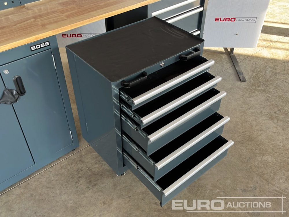 Garaažiseadmed Unused Boss 2.6m 9 Drawer, 5 Cabinet Tool Station: pilt 12 Garaažiseadmed Unused Boss 2.6m 9 Drawer, 5 Cabinet Tool Station: pilt 12