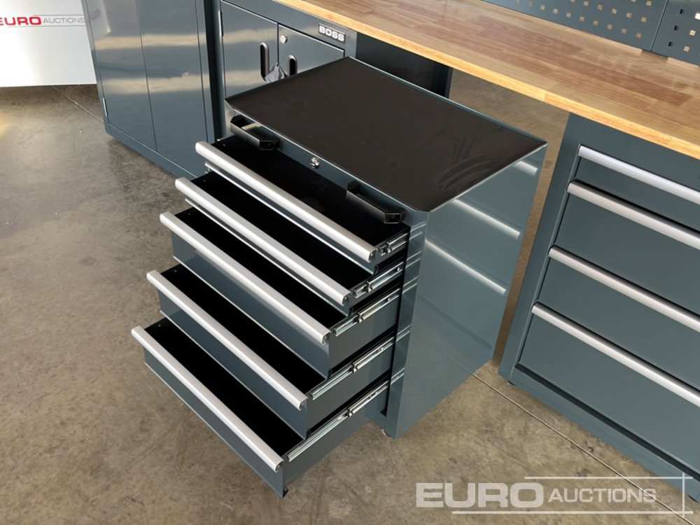 Garaažiseadmed Unused Boss 2.6m 9 Drawer, 5 Cabinet Tool Station: pilt 13 Garaažiseadmed Unused Boss 2.6m 9 Drawer, 5 Cabinet Tool Station: pilt 13