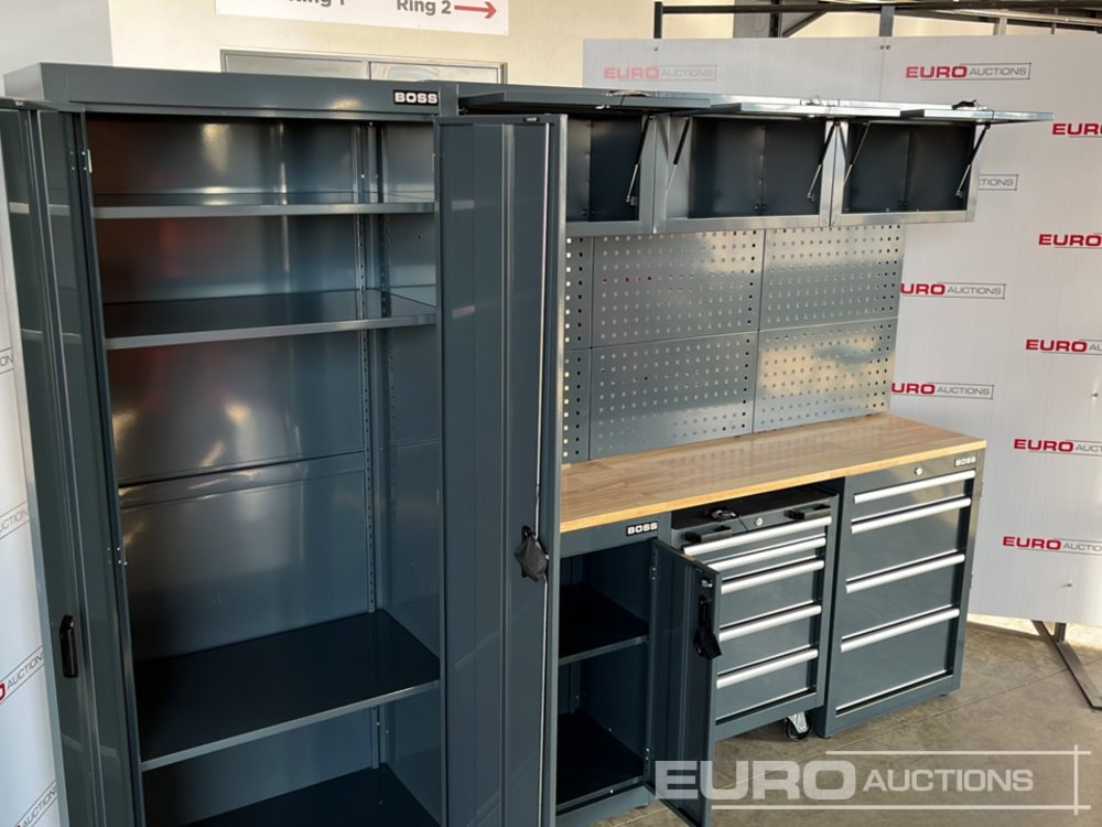 Garaažiseadmed Unused Boss 2.6m 9 Drawer, 5 Cabinet Tool Station: pilt 8 Garaažiseadmed Unused Boss 2.6m 9 Drawer, 5 Cabinet Tool Station: pilt 8