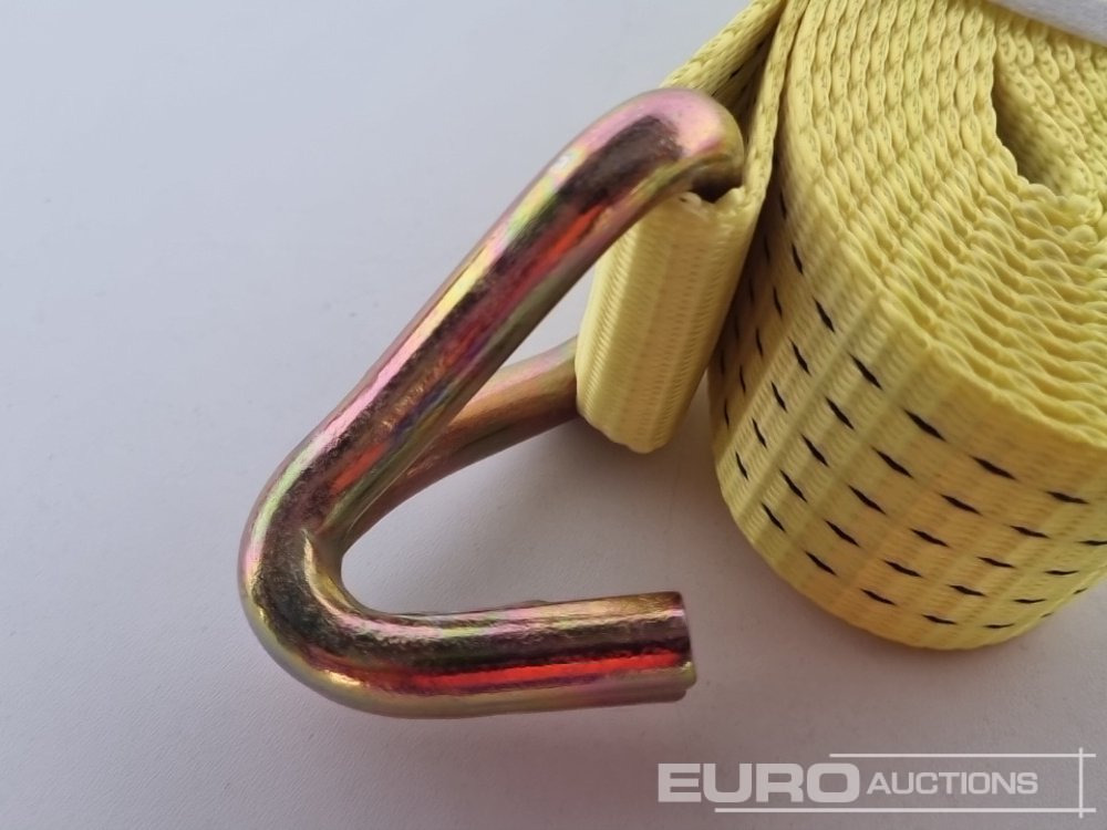 Ehitusseade Unused Boss 4M x 50mm 5 Ton Ratchet Straps with Sling (4 of): pilt 23