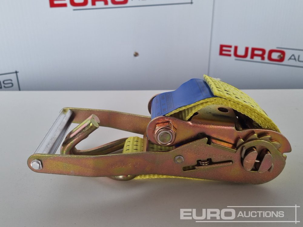 Ehitusseade Unused Boss 4M x 50mm 5 Ton Ratchet Straps with Sling (4 of): pilt 11