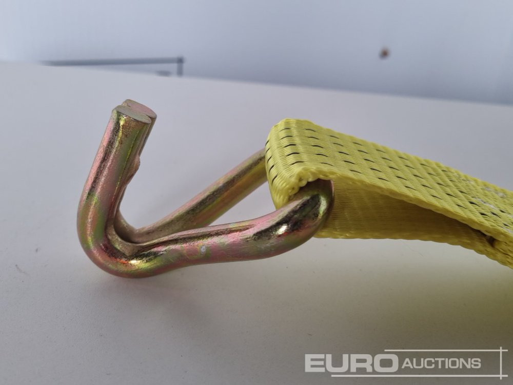 Ehitusseade Unused Boss 4M x 50mm 5 Ton Ratchet Straps with Sling (4 of): pilt 19