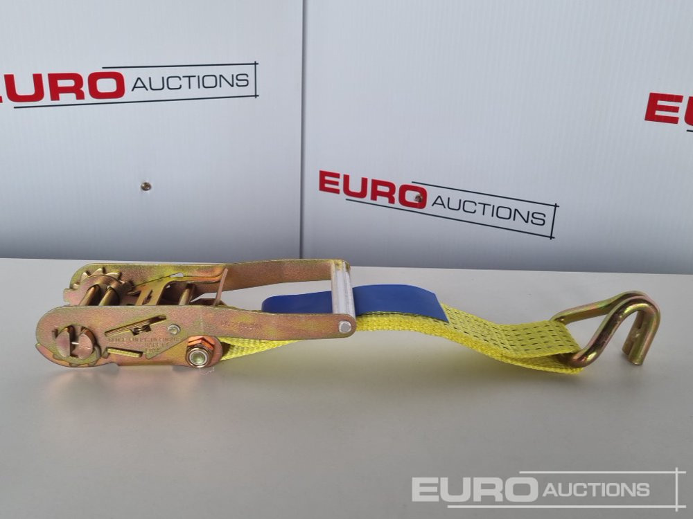 Ehitusseade Unused Boss 4M x 50mm 5 Ton Ratchet Straps with Sling (4 of): pilt 16