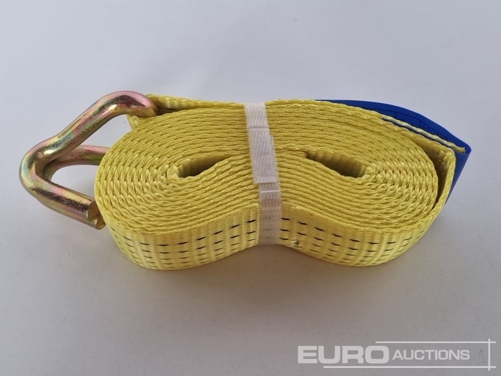 Ehitusseade Unused Boss 4M x 50mm 5 Ton Ratchet Straps with Sling (4 of): pilt 21