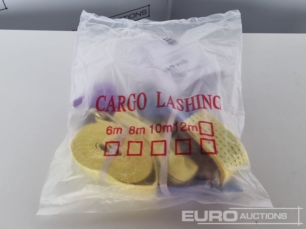 Ehitusseade Unused Boss 4M x 50mm 5 Ton Ratchet Straps with Sling (4 of): pilt 32