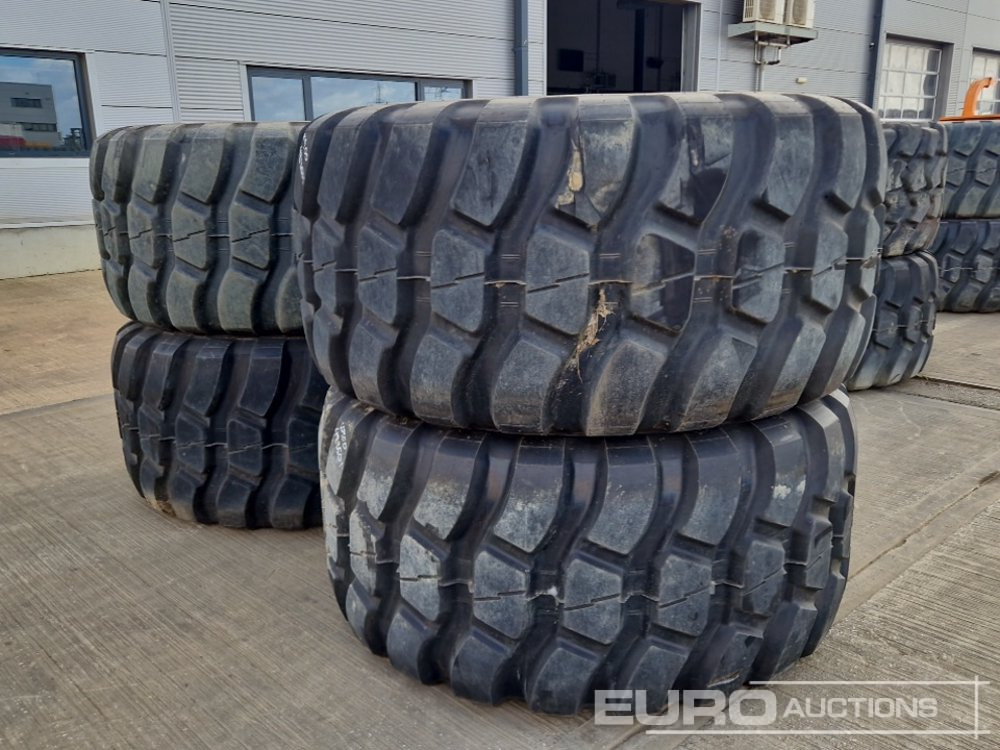 Unused Bridgestone 30/65R25 Tyre & Rim (4 of) - Rehv: pilt 1 Unused Bridgestone 30/65R25 Tyre & Rim (4 of) - Rehv: pilt 1
