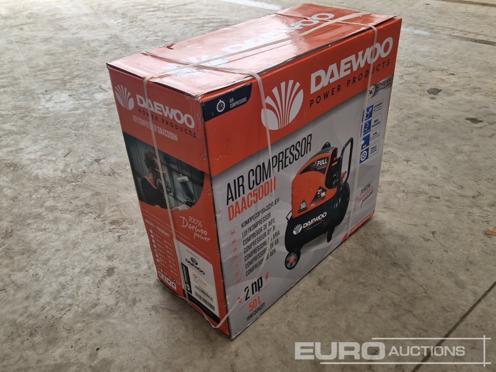 Unused Daewoo DAAC50DN - Õhukompressor: pilt 3 Unused Daewoo DAAC50DN - Õhukompressor: pilt 3