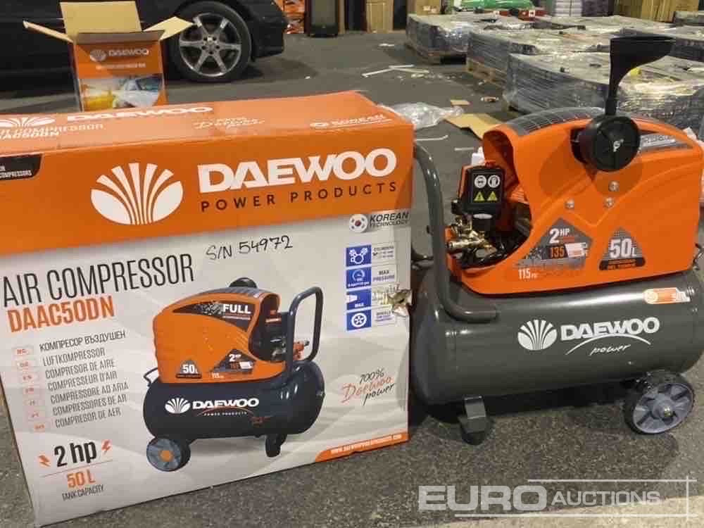 Unused Daewoo DAAC50DN - Õhukompressor: pilt 1 Unused Daewoo DAAC50DN - Õhukompressor: pilt 1