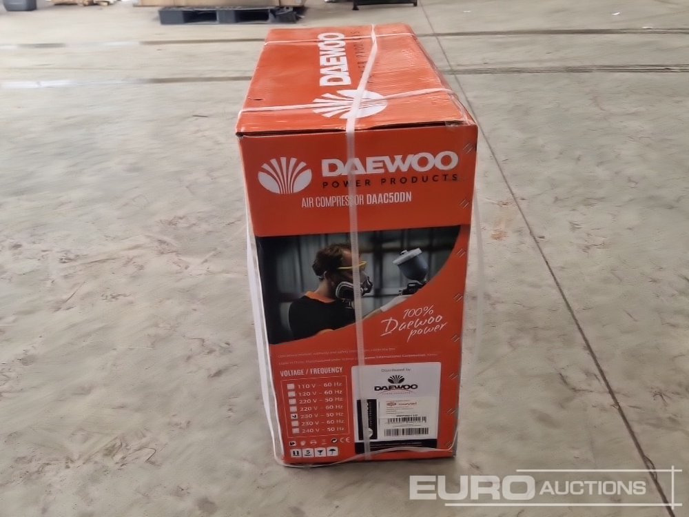 Unused Daewoo DAAC50DN - Õhukompressor: pilt 2 Unused Daewoo DAAC50DN - Õhukompressor: pilt 2