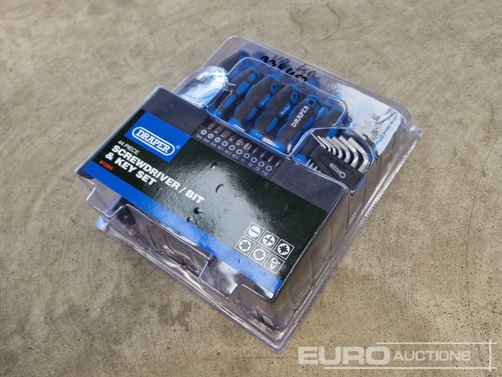 Unused Draper Magnetic Screwdriver set, Rack - Garaažiseadmed: pilt 2 Unused Draper Magnetic Screwdriver set, Rack - Garaažiseadmed: pilt 2