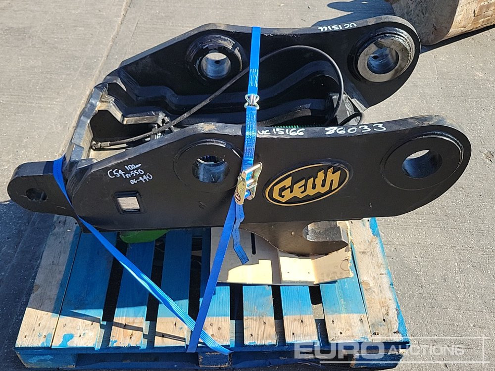 Unused Geith Hydraulic Double Lock QH 100mm Pin to suit 40 Ton Excavator - Kiirühendus: pilt 2 Unused Geith Hydraulic Double Lock QH 100mm Pin to suit 40 Ton Excavator - Kiirühendus: pilt 2